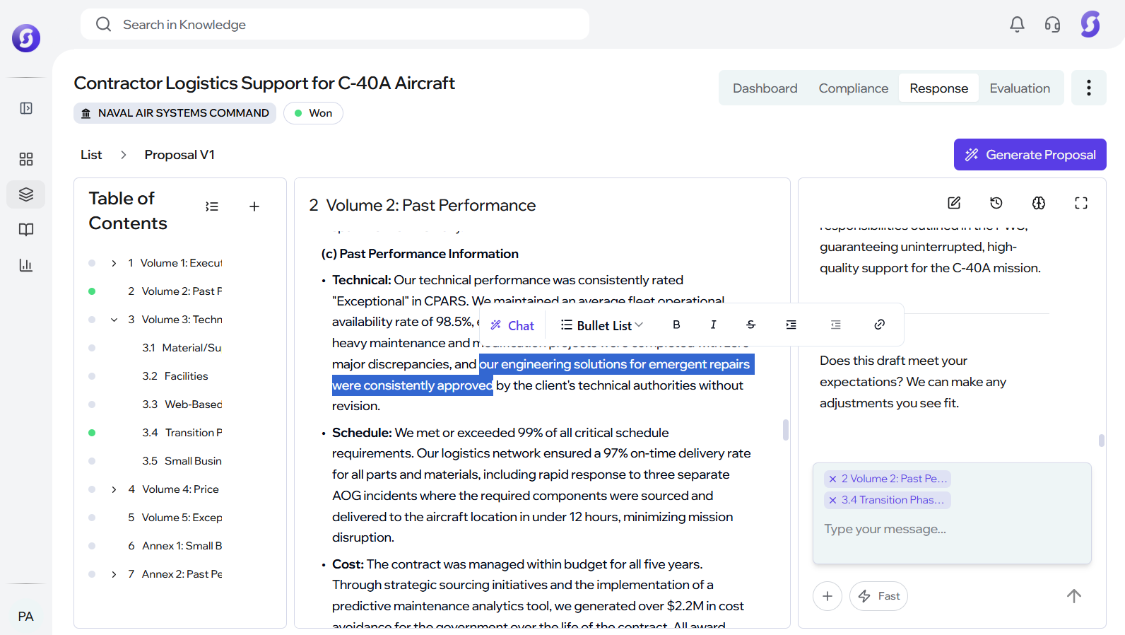 Seev platform screenshot